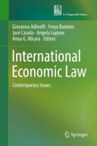 International Economic Law : Contemporary Issues