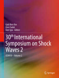 30th International Symposium on Shock Waves 2 : ISSW30 - Volume 2