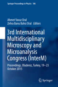 3rd International Multidisciplinary Microscopy and Microanalysis Congress (InterM) : Proceedings, Oludeniz, Turkey, 19-23 October 2015 (Springer Proceedings in Physics)