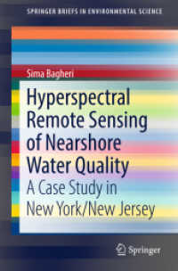 Hyperspectral Remote Sensing of Nearshore Water Quality : A Case Study in New York/New Jersey (Springerbriefs in Environmental Science)