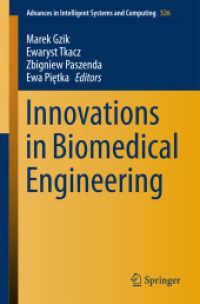 Innovations in Biomedical Engineering (Advances in Intelligent Systems and Computing)