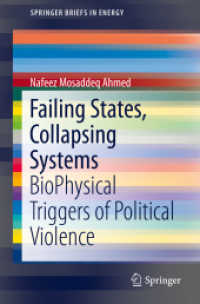 Failing States, Collapsing Systems : BioPhysical Triggers of Political Violence (Springerbriefs in Energy)