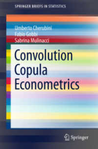Convolution Copula Econometrics (Springerbriefs in Statistics)