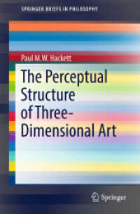The Perceptual Structure of Three-Dimensional Art (Springerbriefs in Philosophy)