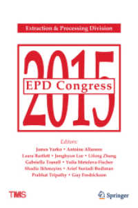 EPD Congress 2015 (The Minerals, Metals & Materials Series)