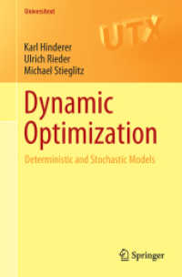 Dynamic Optimization : Deterministic and Stochastic Models (Universitext)