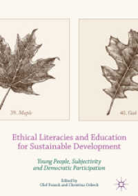 Ethical Literacies and Education for Sustainable Development : Young People, Subjectivity and Democratic Participation