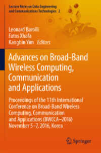 Advances on Broad-Band Wireless Computing, Communication and Applications : Proceedings of the 11th International Conference on Broad-Band Wireless Computing, Communication and Applications (BWCCA-2016) November 5-7, 2016, Korea (Lecture Notes on Dat