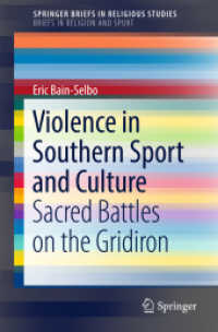 Violence in Southern Sport and Culture : Sacred Battles on the Gridiron (Briefs in Religion and Sport)