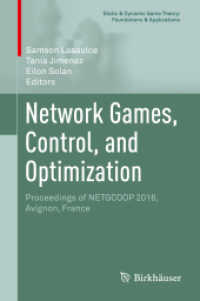 Network Games, Control, and Optimization : Proceedings of NETGCOOP 2016, Avignon, France (Static & Dynamic Game Theory: Foundations & Applications)
