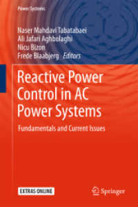 Reactive Power Control in AC Power Systems : Fundamentals and Current Issues (Power Systems)