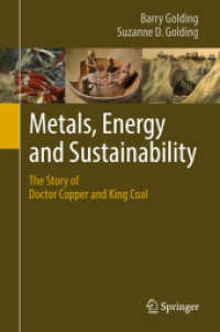 Metals, Energy and Sustainability : The Story of Doctor Copper and King Coal