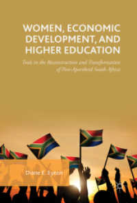 Women, Economic Development, and Higher Education : Tools in the Reconstruction and Transformation of Post-Apartheid South Africa