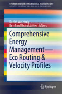 Comprehensive Energy Management - Eco Routing & Velocity Profiles (Automotive Engineering : Simulation and Validation Methods)