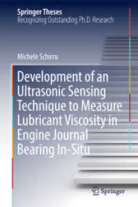 Development of an Ultrasonic Sensing Technique to Measure Lubricant Viscosity in Engine Journal Bearing In-Situ (Springer Theses)