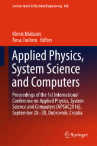 Applied Physics, System Science and Computers : Proceedings of the 1st International Conference on Applied Physics, System Science and Computers (APSAC2016), September 28-30, Dubrovnik, Croatia (Lecture Notes in Electrical Engineering)