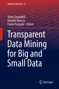Transparent Data Mining for Big and Small Data (Studies in Big Data)