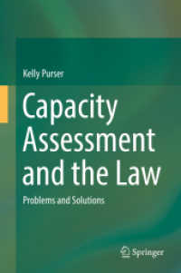 Capacity Assessment and the Law : Problems and Solutions