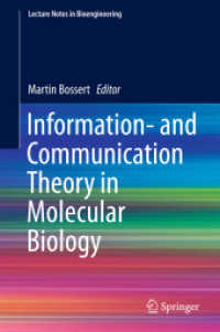 Information- and Communication Theory in Molecular Biology (Lecture Notes in Bioengineering)