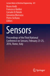 Sensors : Proceedings of the Third National Conference on Sensors, February 23-25, 2016, Rome, Italy (Lecture Notes in Electrical Engineering)