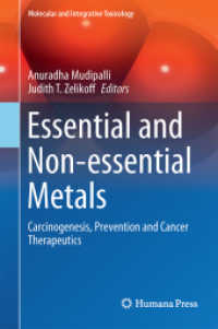 Essential and Non-essential Metals : Carcinogenesis, Prevention and Cancer Therapeutics (Molecular and Integrative Toxicology)