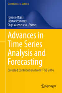 Advances in Time Series Analysis and Forecasting : Selected Contributions from ITISE 2016 (Contributions to Statistics)