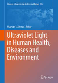 Ultraviolet Light in Human Health, Diseases and Environment (Advances in Experimental Medicine and Biology)