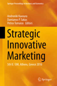 Strategic Innovative Marketing : 5th IC-SIM, Athens, Greece 2016 (Springer Proceedings in Business and Economics)