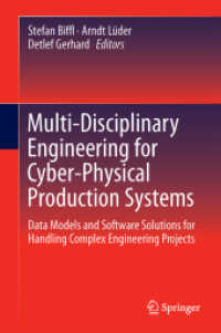 Multi-Disciplinary Engineering for Cyber-Physical Production Systems : Data Models and Software Solutions for Handling Complex Engineering Projects