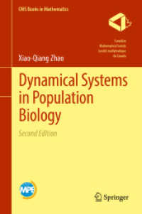 Dynamical Systems in Population Biology (Cms Books in Mathematics) （2ND）