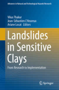 Landslides in Sensitive Clays : From Research to Implementation (Advances in Natural and Technological Hazards Research)