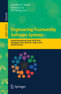 Engineering Trustworthy Software Systems : Second International School, SETSS 2016, Chongqing, China, March 28 - April 2, 2016, Tutorial Lectures (Lecture Notes in Computer Science)