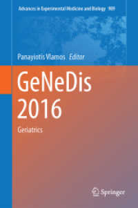 GeNeDis 2016 : Geriatrics (Advances in Experimental Medicine and Biology)