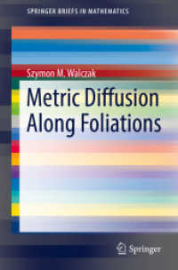 Metric Diffusion Along Foliations (Springerbriefs in Mathematics)