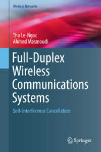 Full-Duplex Wireless Communications Systems : Self-Interference Cancellation (Wireless Networks)