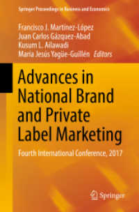 Advances in National Brand and Private Label Marketing : Fourth International Conference, 2017 (Springer Proceedings in Business and Economics)