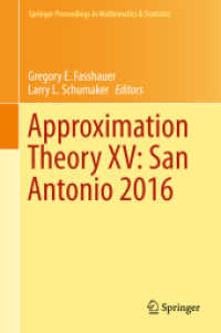 Approximation Theory XV: San Antonio 2016 (Springer Proceedings in Mathematics & Statistics)