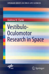 Vestibulo-Oculomotor Research in Space (Springerbriefs in Space Life Sciences)