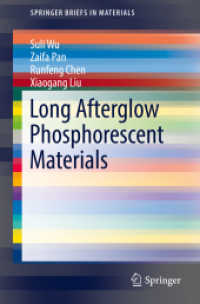 Long Afterglow Phosphorescent Materials (Springerbriefs in Materials)