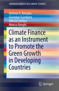 Climate Finance as an Instrument to Promote the Green Growth in Developing Countries (Springerbriefs in Climate Studies)