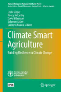 Climate Smart Agriculture : Building Resilience to Climate Change (Natural Resource Management and Policy)