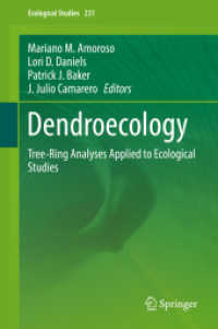 Dendroecology : Tree-Ring Analyses Applied to Ecological Studies (Ecological Studies)