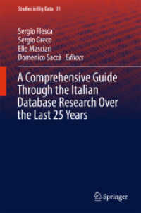 A Comprehensive Guide through the Italian Database Research over the Last 25 Years (Studies in Big Data)