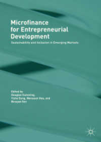 新興市場のマイクロファイナンスと起業促進<br>Microfinance for Entrepreneurial Development : Sustainability and Inclusion in Emerging Markets