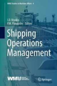 Shipping Operations Management (Wmu Studies in Maritime Affairs)