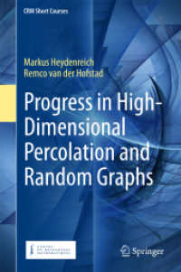 Progress in High-Dimensional Percolation and Random Graphs (Crm Short Courses)