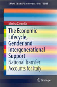 The Economic Lifecycle, Gender and Intergenerational Support : National Transfer Accounts for Italy (Springerbriefs in Population Studies)
