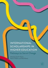 International Scholarships in Higher Education : Pathways to Social Change