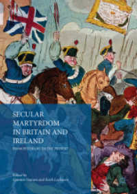 Secular Martyrdom in Britain and Ireland : From Peterloo to the Present