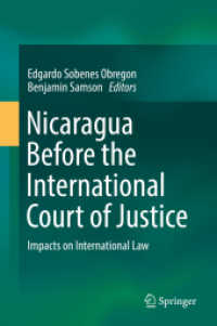 Nicaragua before the International Court of Justice : Impacts on International Law